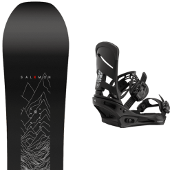 SALOMON SIGHT + BURTON MISSION BLACK
