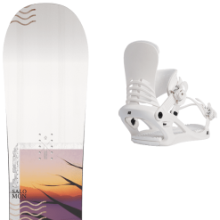 SALOMON LOTUS + K2 CASSETTE WHITE