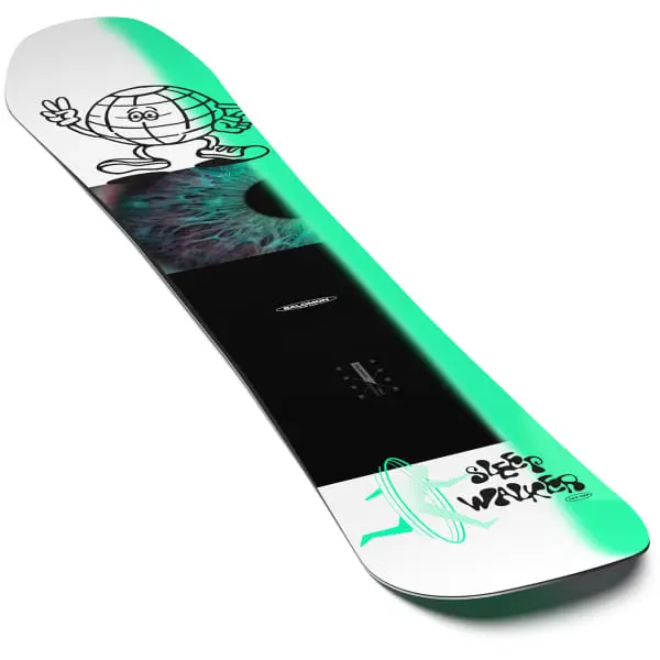 SALOMON SLEEPWALKER GROM + SALOMON RHYTHM JR BLACK/WHITE - Afbeelding 4