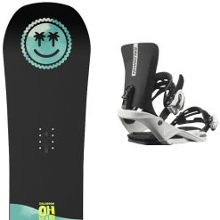 SALOMON OH YEAH GROM + SALOMON RHYTHM JR BLACK/WHITE