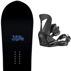 LIB TECH SKUNK APE II + SALOMON HOLOGRAM BLACK