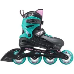 ROLLERBLADE FURY BLACK/SEA GREEN 23